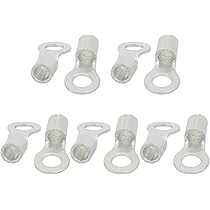 裸圧着端子 丸型 ターミナル RNB8-6S 8AWGワイヤ 10個入り Amazon.co.jp: uxcell 裸圧着端子 丸型 ターミナル RNB8-6S 8AWGワイヤ