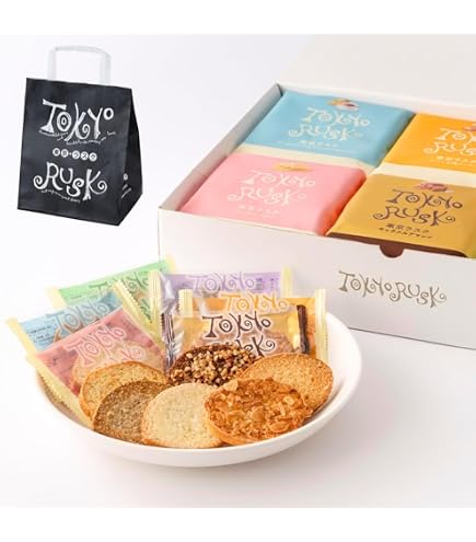 Amazon.co.jp: 東京ばな奈 発酵バターラスク 10袋入(20枚入) Tokyo