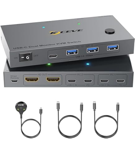 Amazon.co.jp: Voyager 2a KVM Over IP (USB-C電源) : パソコン・周辺機器