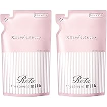 503141 ReFa リファミルクプロテイン セット ReFaから、「ReFa MILK PROTEIN SHAMPOO & TREATMENT GIFT SET