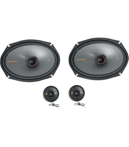Amazon.co.jp: KICKER KSS6904 16×23cm楕円セパレート 2way車載用