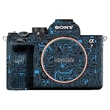 カメラ 保護レザーフィルム カメラ本体 保護フィルム Sony A7III A7RIII A7M3 A7RM3 カメラ 用 3M材料 サーキットボードブルー