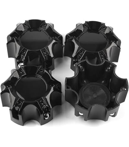 Fuel Off-Road Full Matte Black Wheel Center Cap – Top Section Included – 1001-58CEN-BMB