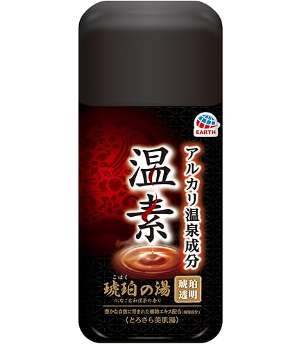 Amazon | 温素 澄明の湯 600g 無色 透明 ヒノキ の香り 入浴剤 にごり 