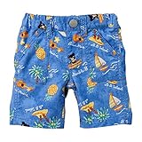 ダブルＢ (mikihouse) トロピカル ６分丈パンツ (62-3102-613) 90cm ブルー（15）