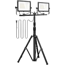 LED投光器 作業灯 100W 18000LM 超高輝度 ワークライト 三脚スタ 61jI8EebYBL._AC_UL210_SR210,
