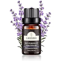 Poven ラベンダー エッセンシャルオイル 天然100％ ラベンダー精油 アロマオイル 10ml