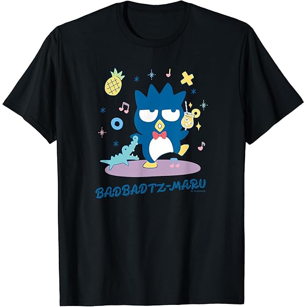 Amazon | バッドばつ丸 まるばつジャッジ Tシャツ | Tシャツ