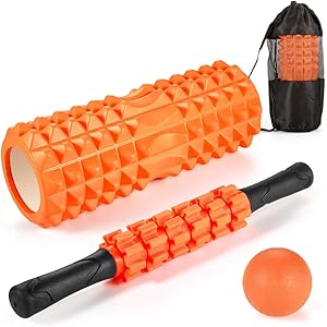 JUYEE フォームローラー 筋膜リリース ローラー 筋膜ローラー ヨガポール フィットネス エクササイズ ストレッチ…