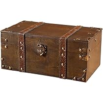 Amazon｜Xabelle アンティーク調の収納箱木製26×15×11.5