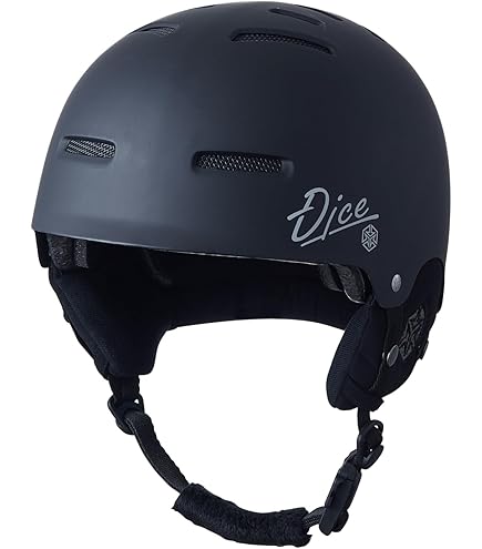 ヘルメット スノーボード D6 LXL DICE(ダイス) MBK 59-62㎝ Amazon.co.jp: DICE(ダイス) スキー スノーボード ヘルメット D6