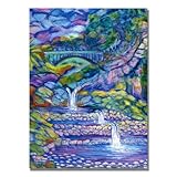 商標FineアートSeven Pools byマスターのアートキャンバス壁アート 30x47-Inch MA0316-C3047GG