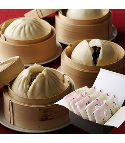 Amazon | 中華饅頭セット 4種12個 (MT-401) ギフトセット 横浜中華街