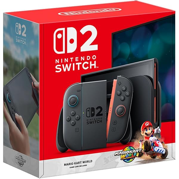 Nintendo Switch 2 + Mario Kart World Bundle : Amazon.sg