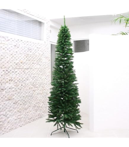 240cm スリムクリスマスツリー Amazon.co.jp: 240cmとんがりクリスマススリムツリー : おもちゃ
