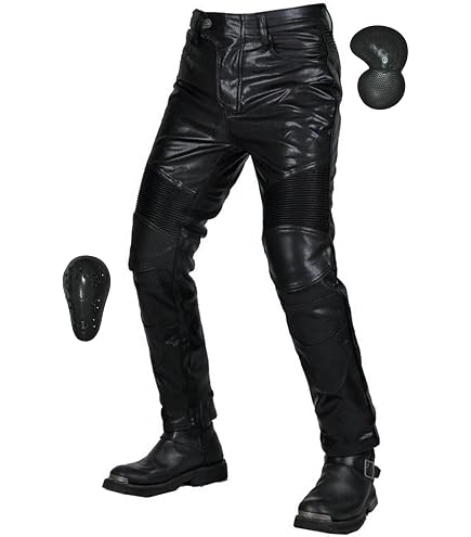 NANKAI レザー バイクパンツ 黒 Amazon | 南海部品 NANKAI（ナンカイ） レザーパンツ ブラック/グレー