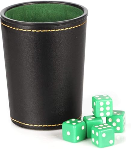 ヴィンテージ LUCAS BOLS ダイスカップ ダイス8個 ヴィンテージ LUCAS BOLS ダイスカップ ダイス8個