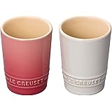 ル・クルーゼ(Le Creuset) タンブラー ペア・ショート・タンブラー 240 ml ローズクォーツ ホワイトラスター 耐熱 耐冷 電子レンジ オーブン 対応 結婚祝い 記念日 ブライダル ギフト プレゼント 引出物 【日本正規販売品】