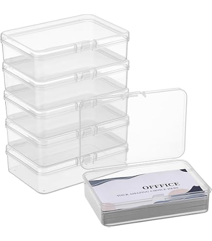 Amazon｜BRIIKPP 小分け収納ケース 透明蓋付き 5.5×5.5×2cm ビーズ