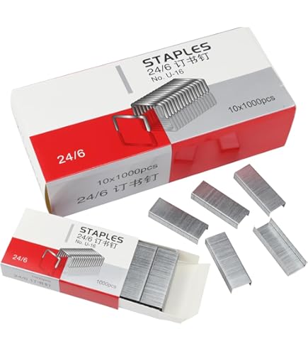 Amazon.co.jp: 10#ミニステープル10000個、0.4インチ×0.2インチの