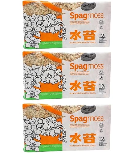 Amazon.co.jp: ニチリウ永瀬 ニュージーランド産 水苔 AAグレード 12L