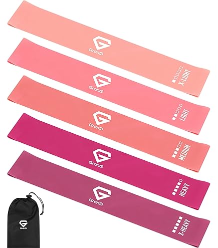 Amazon.co.jp: トレーニングチューブ 5本セット レジスタンス