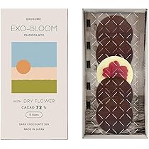 Amazon | 植物油脂不使用 幸せの5色チョコレート ジュエル 5枚入り 青