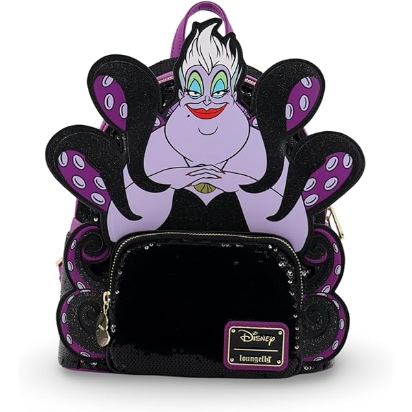 Loungefly × リトルマーメイド ウルスラと触手付き ミニバックパック マルチ One Size 平行輸入 Loungefly × リトルマーメイド ウルスラと触手付き ミニバックパック マルチ One Size 平行輸入