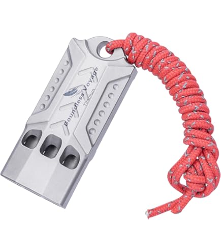 Amazon.co.jp: CUTICATE チタンホイッスルスポーツエマージェンシー