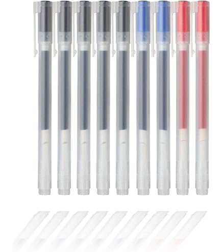 Amazon | 無印良品 さらさら描けるゲルインキボールペン 黒 芯径0.5mm