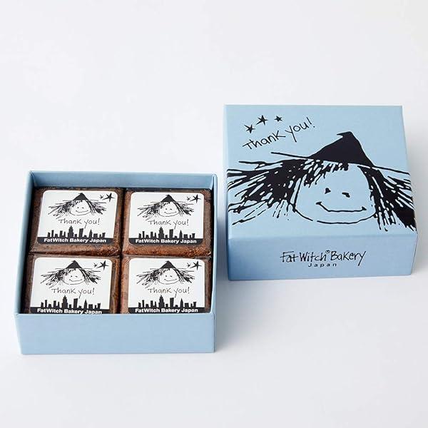 ブラウニー6個セット ベーシック ブラウニー 6個入り | Fat Witch New York