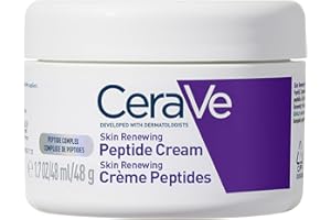 CeraVe Skin Renewing Night Cream | Niacinamide, Peptide Complex, and Hyaluronic Acid Moisturizer for Face | 1.7 Ounce, Packaging may Vary