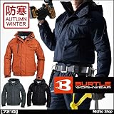 ミチオショップ BURTLE バートル 防寒ブルゾン(大型フード付) 7210 3L 82マーベリック
