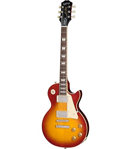 Amazon | Epiphone Les Paul Standard 50s Figured Top Bourbon