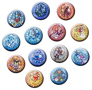 キングダムハーツ カンバッジコレクション BOX商品 1BOX=13個入り、全13種類