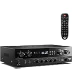 Amazon.co.jp: Moukey パワーアンプ システム マイクミキサー