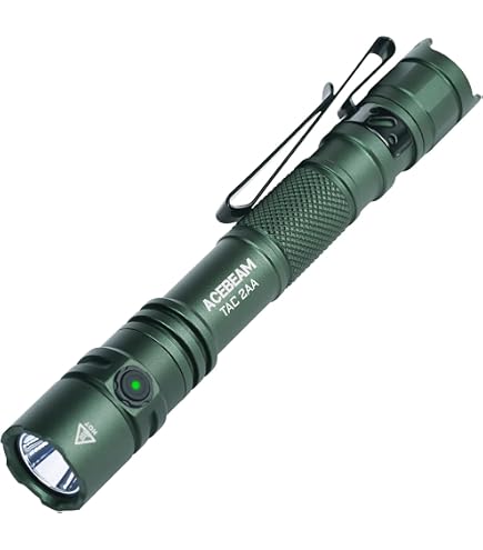 ACEBEAM TAC 2AA 懐中電灯 単三電池対応 1600ルーメン 超高輝度 LED