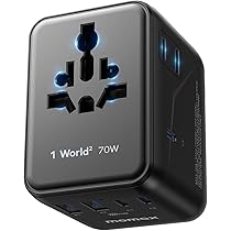 Amazon.co.jp: 【超高速の170W出力】MOMAX 変換プラグ PD GaN 140W+30W