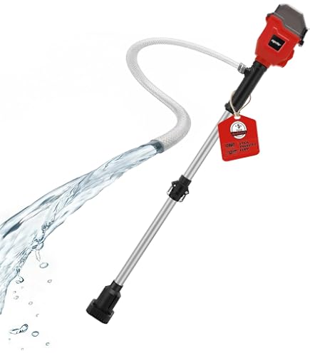 Amazon.co.jp: コードレススティック水移送ポンプ マキタ18Vバッテリー