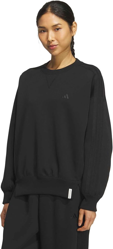 adidas(アディダス) スウェットESS+ 3S クルースウェットレディース
