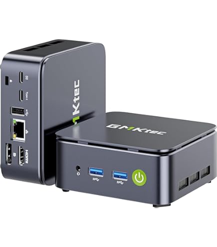 NiPoGi AMD Ryzen 7 5800U Mini PC 16GB DDR4 / 512GB SSD Micro