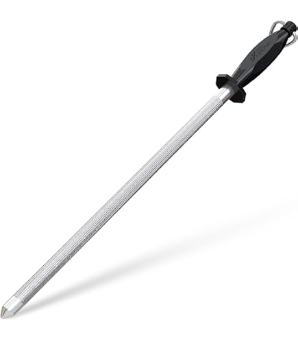 Amazon | 包丁研ぎ スチール棒 300mm シャープナー ヤスリ棒 日本製