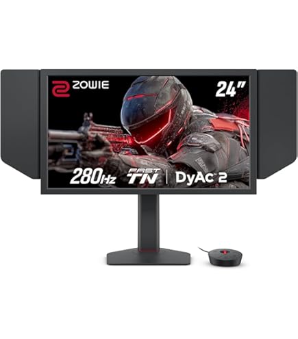 BenQ Zowie XL2566X+ 24inch Fast TN 400Hz Gaming Monitor, DyAc 2