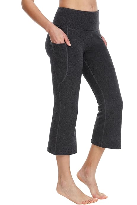 High Waist Yoga Capri Pants 