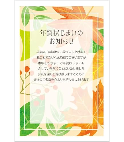 年賀状じまい 年賀状 ハガキ はがき 葉書 10枚 Amazon | 年賀状じまいハガキ 10枚 高齢者 高齢 2024 年賀状