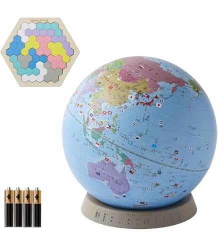 【新品未開封】しゃべる地球儀＆カルタ　タッチミーなど　知育玩具4点セット Amazon.co.jp: レイメイ藤井 地球儀 しゃべる国旗付地球儀＆カルタ