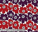 マリメッコ(marimekko) 壁紙 14160 ピエニウニッコ PIENI UNIKKO 幅70cm パープル (1m単位で切り売り) Essential(定番シリーズ)