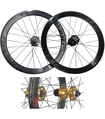 Amazon | BMXリム 20インチ 451 カーボンリム 高38mmクリンチャー 小径