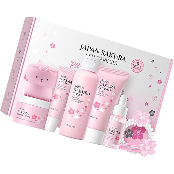 Amazon.co.jp: YAYAMIYA 洗顔料 アイクリーム 乳液 6点セット Sakura