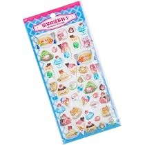 Amazon | ふわふわステッカーシート 装飾ステッカー 愛らしい小さな